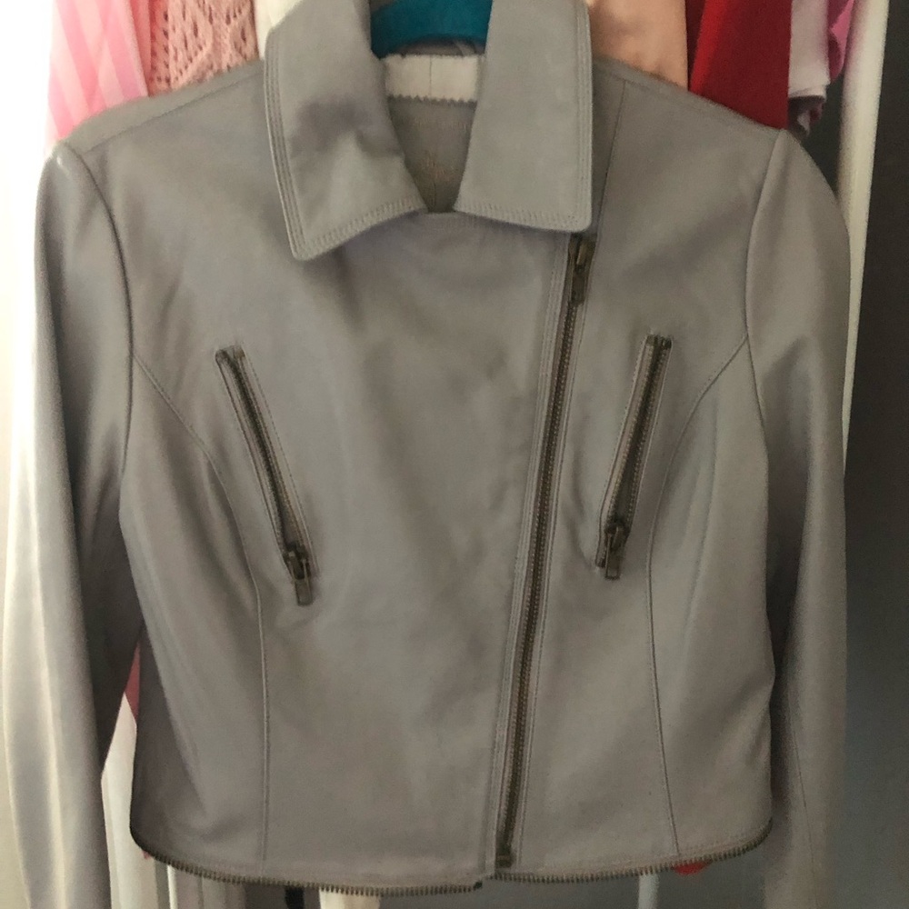 Brand new Soft leather jacket ladies 8-10 medium